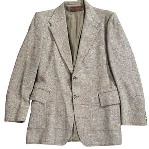 Vintage Yves Saint Laurent Tweed Suit Jacket